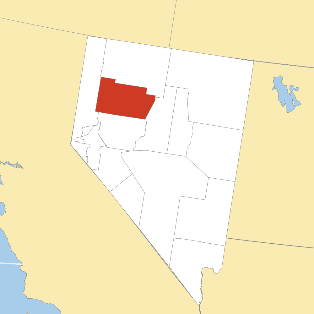 pershing county map